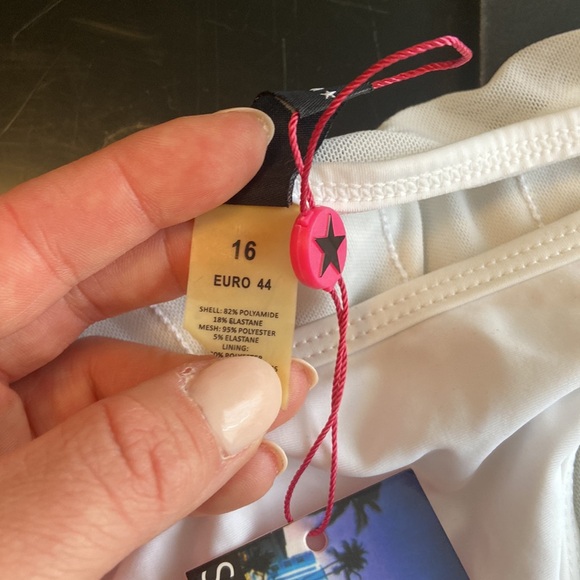 South beach bikini swim adjustable tie bottoms - Picture 5 of 7